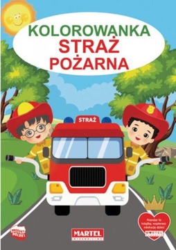 Kolorowanka A4 - STRAŻ POŻARNA, A4 32 str.