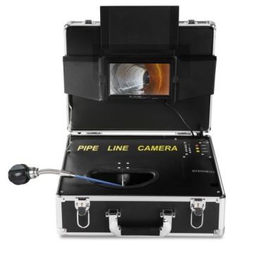 Камера для осмотра труб VEVOR 7 дюймов, 20 м, ЖК-дисплей