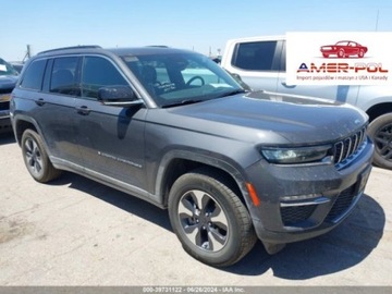 Jeep 2024 Jeep Grand Cherokee 2024r, 4XE, Hybrid, 2.0L, 4x4 2.0 Hybryda 375KM