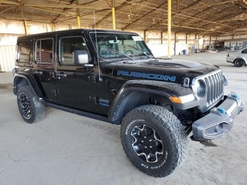Jeep Wrangler IV 2021 Jeep Wrangler Unlimited Rubicon 4XE 2021 2.0l 2.0 Hybryda 375KM, zdjęcie 4