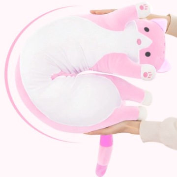 ДЛИННАЯ ПЛЮШЕВАЯ ПОДУШКА KITTY CAT MASCOT 70 СМ