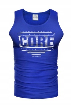 XL - KOSZULKA MĘSKA T-SHIRT BEZRĘKAWNIK 820