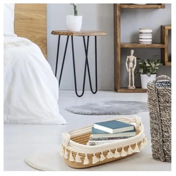 БОХО-ОРГАНИЗАТОР ДЛЯ ХРАНЕНИЯ корзина-контейнер для косметики игрушки для ванной комнаты