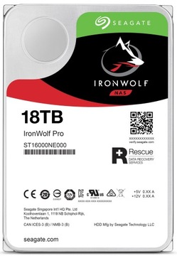 Dysk twardy Seagate IronWolf Pro 10 TB HDD 10TB SATA III 3,5