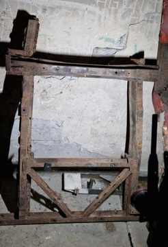 GAZ 69 RAMA NA CZĘŚCI DO WYBORU DO WYCIĘCIA