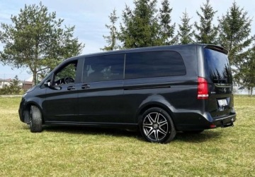 Mercedes Klasa V W447 Długi Facelifting 2.0 250d 190KM 2022 Mercedes-Benz Klasa V BEZWYPADKOWY, serwis ASO, AVANTGARDE, 4X4 hak, 8 osob, zdjęcie 2