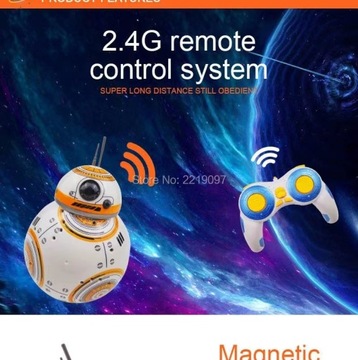 Обновление радиоуправляемой модели BB 8 Робот-дроид BB8 Inteligen