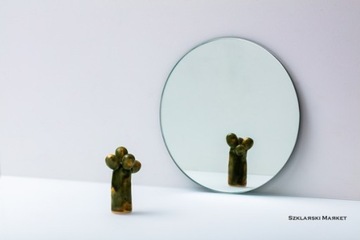 Зеркало круглое макраме, круг - диаметр 40 см.