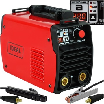 SPAWARKA INWERTOROWA ELEKTRODOWA IGBT 230V LCD MMA