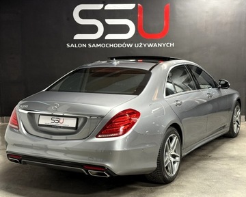 Mercedes Klasa S W221 Limuzyna Facelifting 4.7 V8 (500 BlueEFFICIENCY) 435KM 2013 Mercedes-Benz Klasa S S550 Long 435 KM Burmester Nappa FullLED Panorama Ni, zdjęcie 11