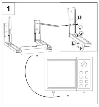 CABLETECH MC-01 настенный держатель для микроплит