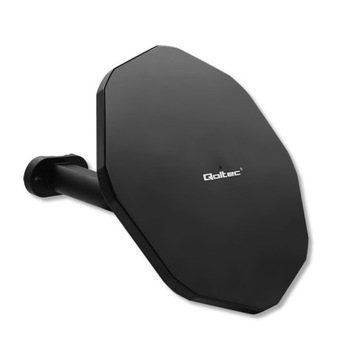 Qoltec Antena zewnętrzna DVB-T2 VHF/UHF Czarna