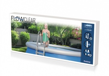 Лестница безопасная для бассейна 122 см Bestway 58331