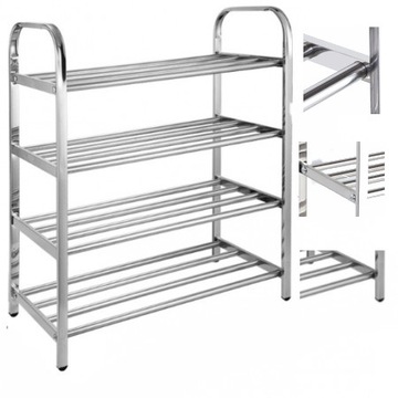 PÓŁKA REGAŁ SZAFKA NA BUTY OBUWIE METAL SOLIDNA STOJAK STABILNA