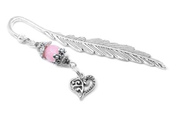 ZAKŁADKA DO KSIĄŻKI serce serduszko KAMIENIE