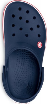 CHODAKI KLAPKI SANDAŁY CROCS CROCBAND GRANATOWE 11016 410 r 43-44