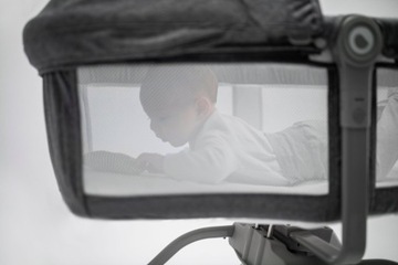 Колыбель, детская кроватка, качалка, москитная сетка, игрушки 3-в-1 от Lionelo Malin