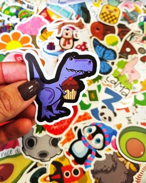 СТИКЕР БОМБА НАКЛЕЙКИ ДЛЯ НОУТБУКА MIX NICE 100 шт.