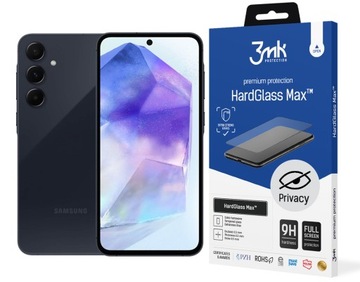 3MK Szkło hartowane Hardglass Max Privacy do Samsung Galaxy A55 5G