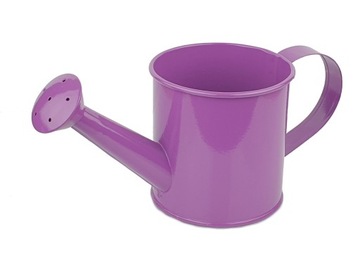 KONEWKA DONICZKA OSŁONA OSŁONKA doniczki w kształcie konewki 8 cm fioletowa