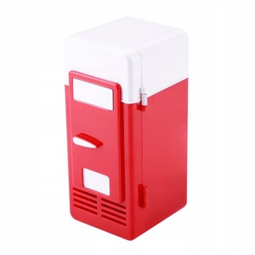 MINI LODÓWKA DRINK COOLER CIEPLEJ SAMOCHÓD USB