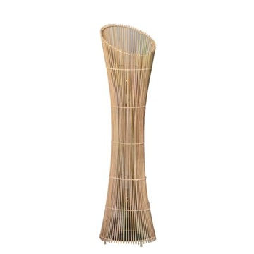 Lampa podłogowa BOHO 120cm z włókien naturalnych CAMILLA 2xE27 ABRUZZO