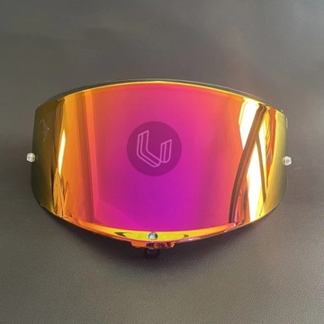 Kask motocyklowy w kolorze Rose8 z wizjerem do maski AGV K6