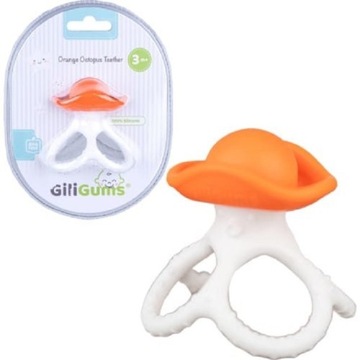 Gili Gums Gryzak Ośmiornica POMARAŃCZOWY