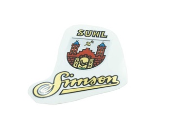 NAKLEJKA SIMSON SR1 SR2 SR2E SUHL ZBIORNIKA PALIWA