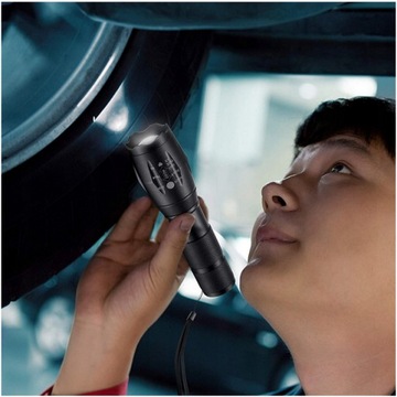 ZOOM ВОЕННЫЙ ТАКТИЧЕСКИЙ СВЕТОДИОДНЫЙ АККУМУЛЯТОРНЫЙ ФОНАРЬ