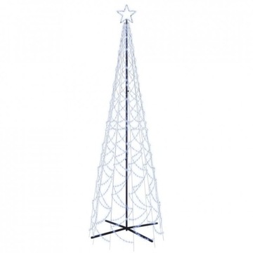 ZEWNĘTRZNA CHOINKA LAMPKI LED DEKORACJA Świąteczna Ozdoba 500 LED 3m