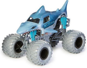 Monster Jam, официальный монстр-трак Megalodon, коллекционный литой автомобиль,