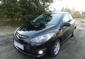 Mazda 2 II Hatchback 5d 1.3 86KM 2010 Mazda 2 ekonomiczna niezawodna 5drzwi Klima 1.3 Benzyna 86KM