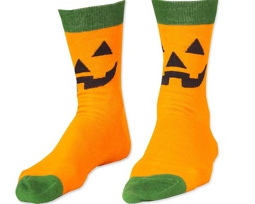 39-42 Skarpetki bawełniana wzorowane HALLOWEEN skarpety dynia YO