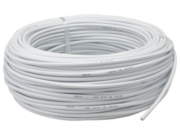 Жилой кабель H03VV-F (OMY) 3х0,5 желтый /100м/
