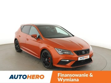 Seat Leon III Hatchback Facelifting 2.0 EcoTSI  190KM 2018 Seat Leon DSG full LED navi virtual cocpit grzane, zdjęcie 9
