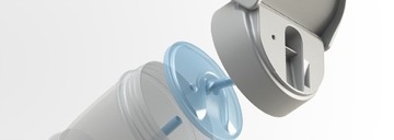 LOVI КРУЖКА С СОЛОМКОЙ И РУЧКОЙ JUNIOR 250 МЛ