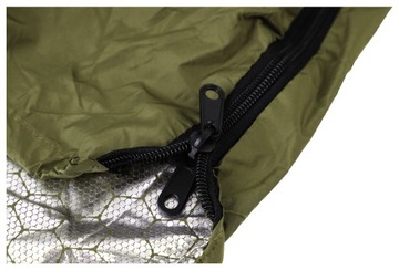 Тепловой спальный мешок жизни мама мил-тек алюминиевый водонепроницаемый 250 г