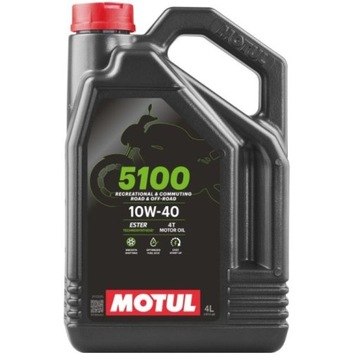 Olej Motul 5100 10W40 4L 4T ORYGINAŁ + CERTYFIKAT