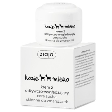 ZIAJA Krem do twarzy Kozie Mleko2 Odżywienie 50ml