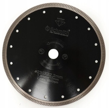 Tarcza Diamentowa Schmith 230mm SDSS-03 Premuim Slim