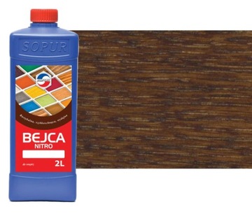 Bejca NITRO do drewna Sopur 2l Orzech 22-60