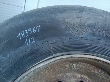 KOŁO OPONA + FELGA 1100 R20 FELGA 22.5X8.25