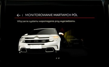 Citroen C5 Aircross SUV 1.6 PureTech 181KM 2019 Citroen C5 Aircross SKORA Alusy LED Navi. grzane Fotele BLIS linne assist, zdjęcie 37