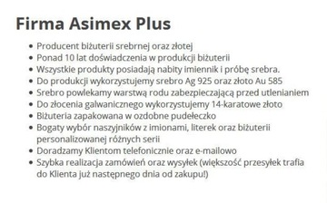 Naszyjnik srebrny złocony Ag 925 drzewko szczęścia nieskończoność NS7038G