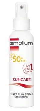 EMOLIUM SUNCARE MINERALNY SPRAY SPF 50+ skóra wrażliwa od 1.dnia życia100ml