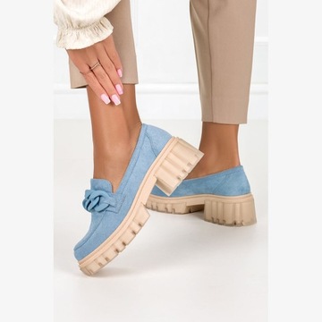 ЛОФЕРЫ, ТУФЛИ, ЦЕПЬ, ПЛАТФОРМА ЖЕНСКИЕ, размер 39