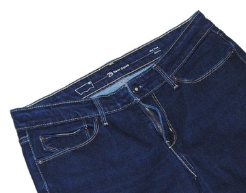 LEVI'S 'DEMI CURVE' DAMSKIE JEANSY 29/34 SKINNY MID RISE