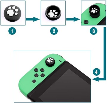 4x SWITCH EARLIERS SOLID PAWS Бирюзово-Белый