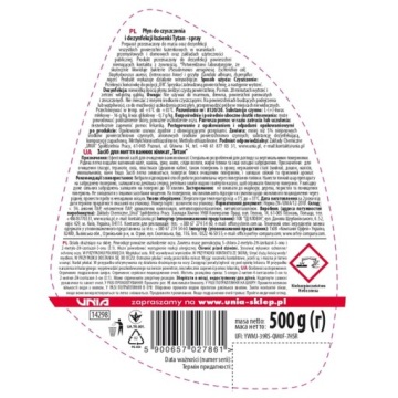 ЧИСТЯЩЕЕ СРЕДСТВО ДЛЯ ВАННОЙ КОМНАТЫ TITAN SPRAY 500G